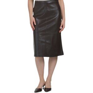 ELIE TAHARI Seamed Midi Skirt